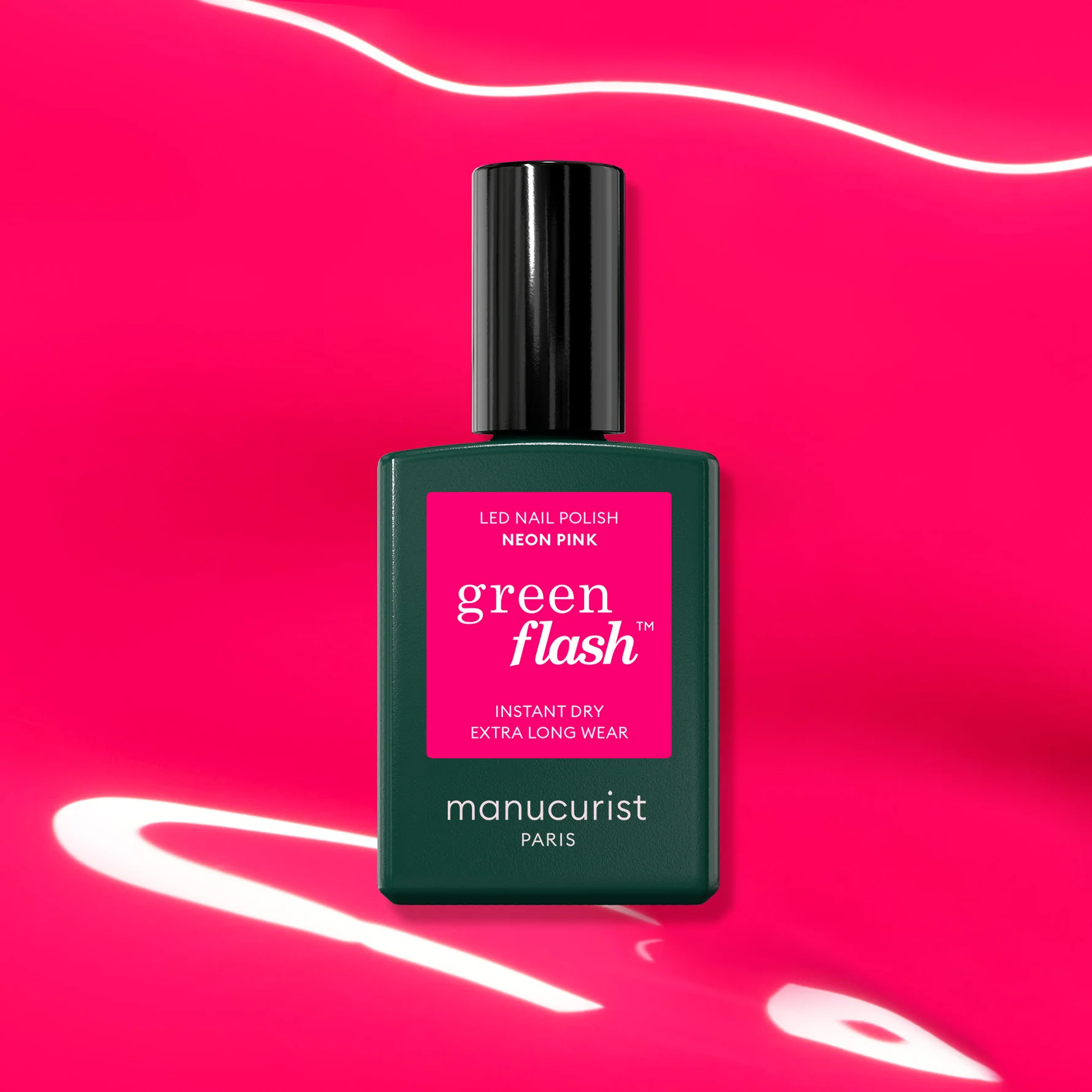 Ingrijire Personala & Cosmetice - Oja semipermanenta Green Flash™ - Neon Pink