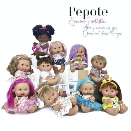 Papusa cu aroma de vanilie, Pepotes Funtastic, 26 cm [2]