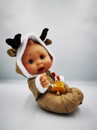 Printi si Printese - Papusa cu aroma de vanilie, Pepotes Funtastic XMAS, 26 cm