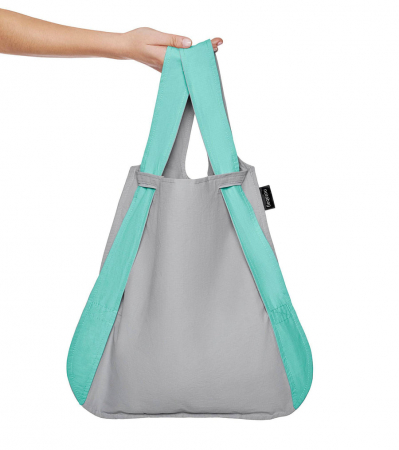 Sacosa-rucsac Notabag Menta / Gri [2]