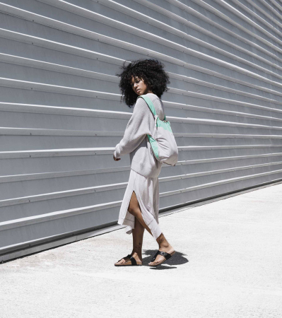Sacosa-rucsac Notabag Menta / Gri [3]