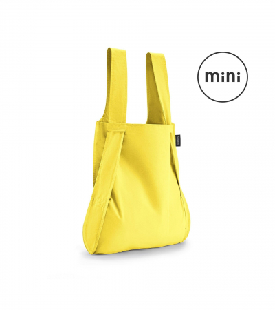Printi si Printese - Sacosa-rucsac Notabag Mini / Galben