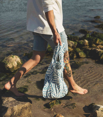 Sacosa-rucsac Notabag Blue Twist [6]