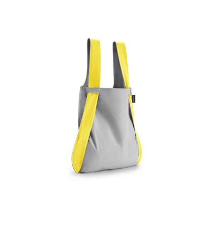 Accesorii - Sacosa-rucsac Notabag Galben / Gri