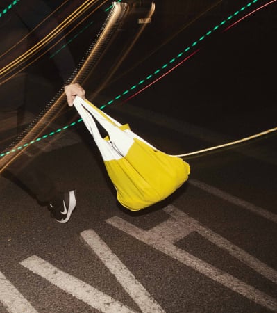 Sacosa-rucsac Notabag, material reflectorizant, Galben [5]