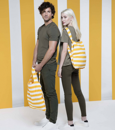Sacosa-rucsac Notabag Golden Stripes [5]
