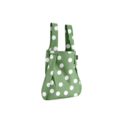 Accesorii - Sacosa-rucsac Notabag Olive Dots