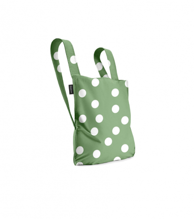 Sacosa-rucsac Notabag Olive Dots [1]