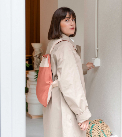 Sacosa-rucsac Notabag Terracota / Sand [7]