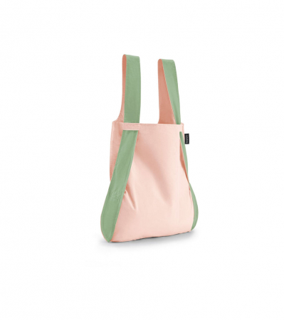 Accesorii - Sacosa-rucsac Notabag Verde / Roz