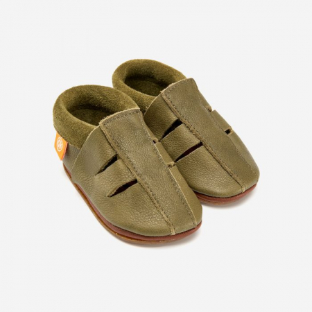 Sandale din piele Nappa - Amigo Kaki [1]