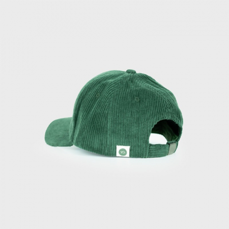 Sapca catifea, 100% bumbac - verde inchis, onesize [1]