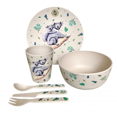 Set 6 piese vesela eco pentru copii- Koala