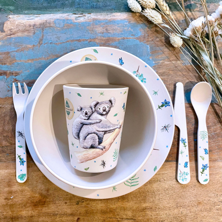 Set 6 piese vesela eco pentru copii- Koala [2]