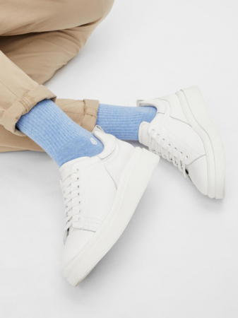 Sosete Bleu Stil Retro [1]