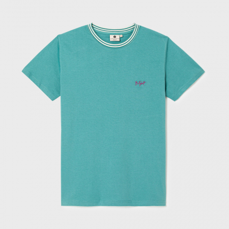 Imbracaminte - Tricou Vintage din bumbac organic 100%, verde - marime XXL