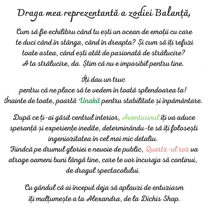 Bratara semipretioasa - Balanta [8]