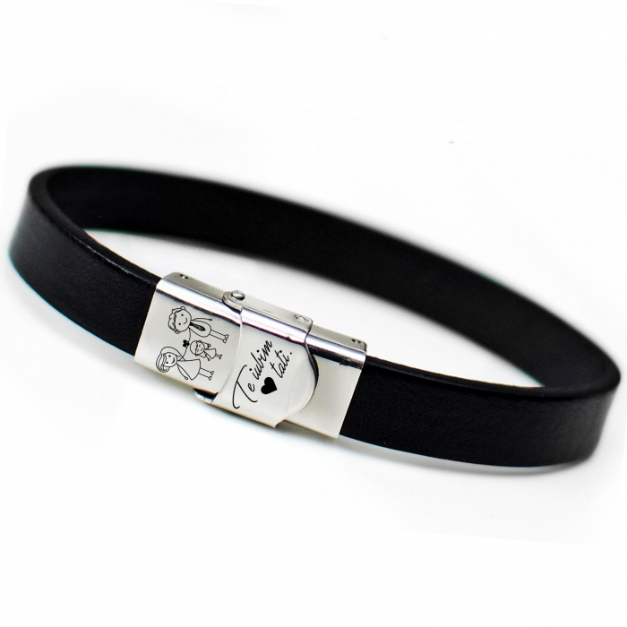 bratara-tatic-de-piele-cu-mesaj-te-iubim-tati [1]