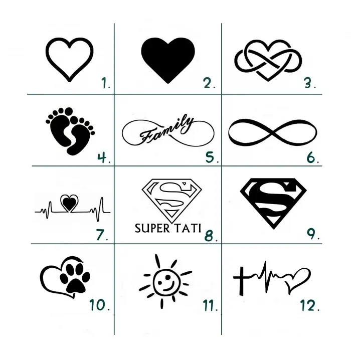 'Te iubim tati' - Bratara din piele cu mesaj (colorata) [4]