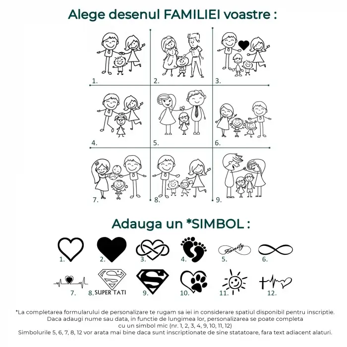 Bratara lata de piele cu mesaj Love Family, pentru barbati, inchizatoare otel inoxidabil [3]