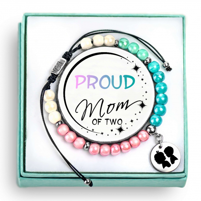 bratara-pentru-mama-doi-copii-portelan-turcoaz-roz [2]