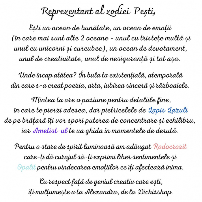 Bratara Barbati - PESTI - cu pietre semipretioase [2]