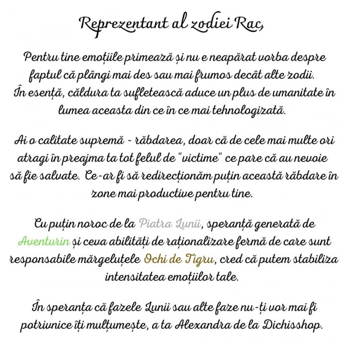 Bratara semipretioasa - Rac [2]