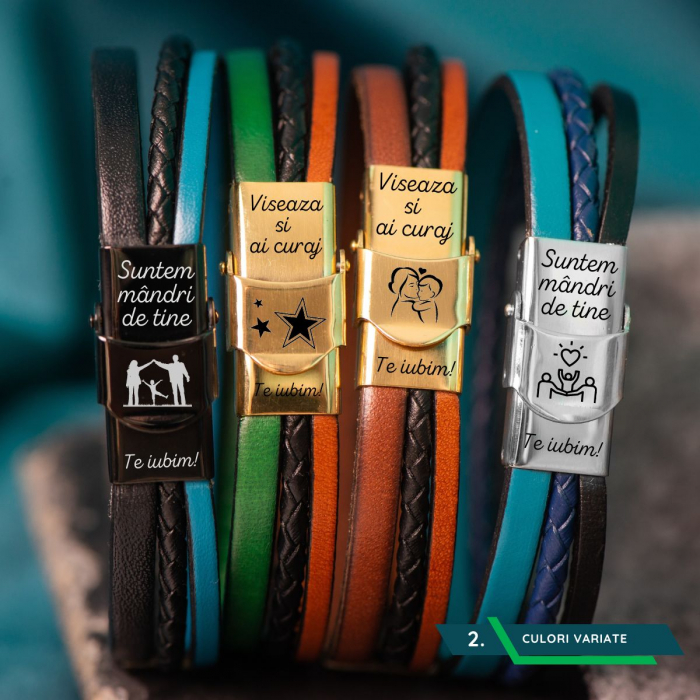 Bratari de Baieti cu Mesaj pentru Fiul Meu [2]