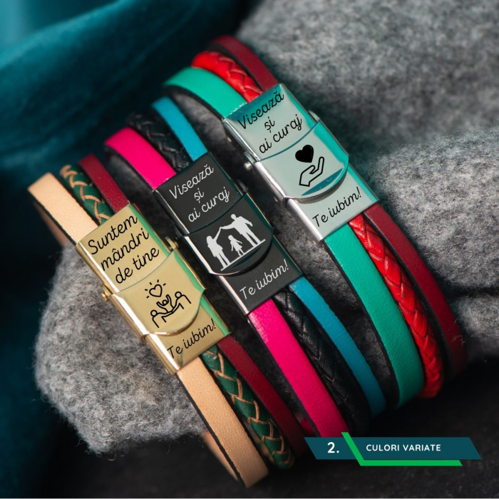 Bratari de Fete cu Mesaj pentru Fiica mea [2]