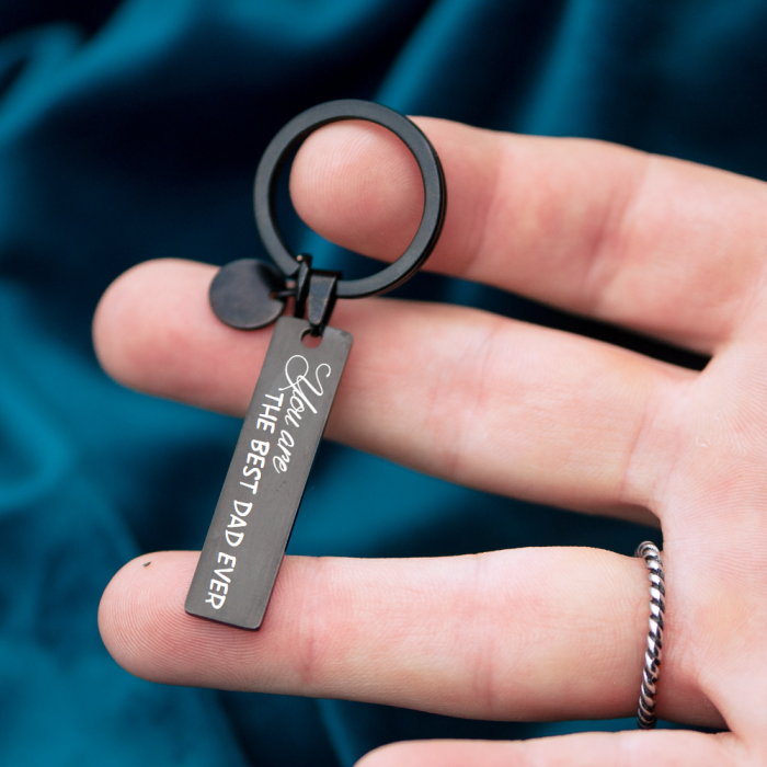 Breloc-din-Inox-Negru-Cromat-Mesaj-pentru-Tata [2]