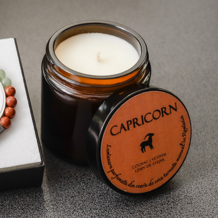 Pachet cadou zodia capricorn - lumanare parfumata si bratara pietre semipretioase [5]