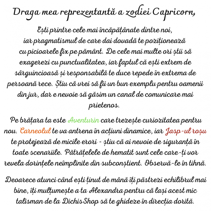 Pachet cadou zodia capricorn - lumanare parfumata si bratara pietre semipretioase [3]