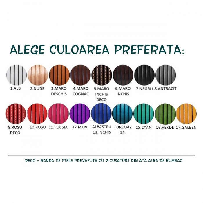 Mama/Tata de baietei - Set bratari de piele [5]