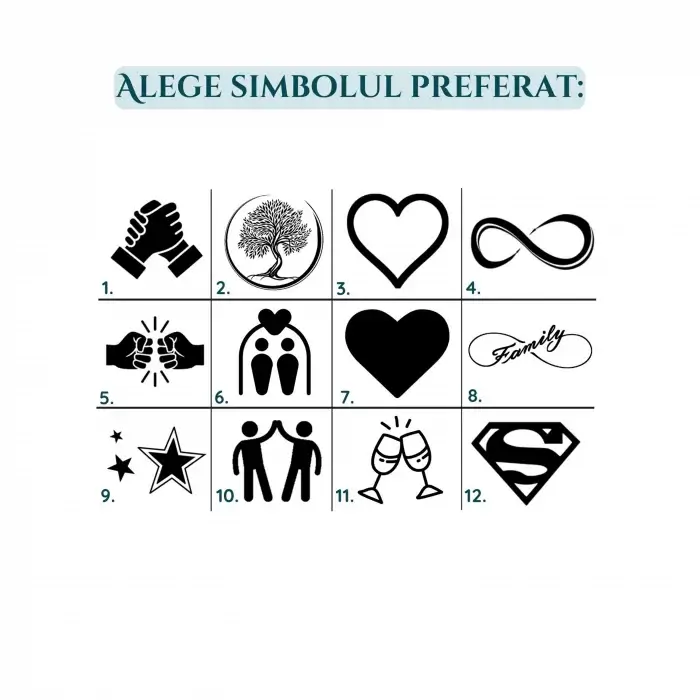 Bratara din piele cu mesaj pentru nas, inchizatoare inox [4]