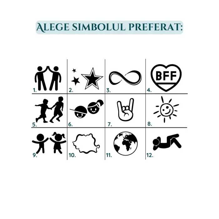 Prieten - Bratara din piele cu mesaj personalizat [3]