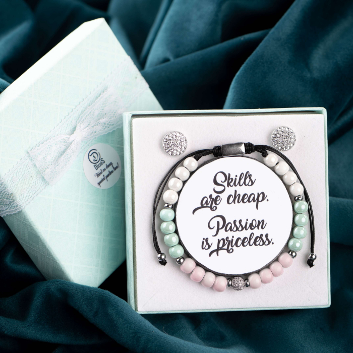 charming-set-cadou-bratara-din-portelan-și-cercei-din-argint-dama [2]