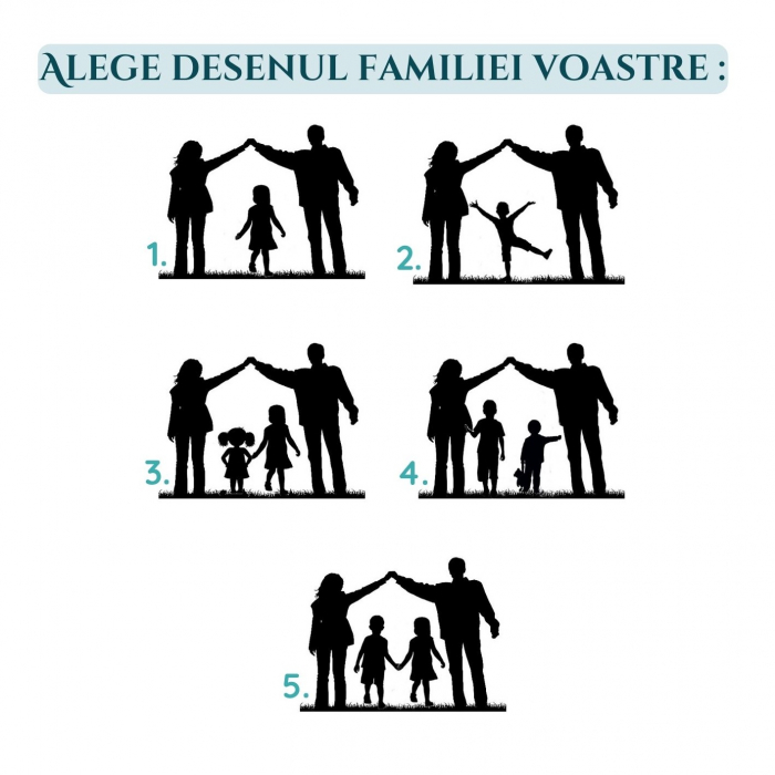 Bratara Barbati - cadou Aniversare casatorie - siluete [3]