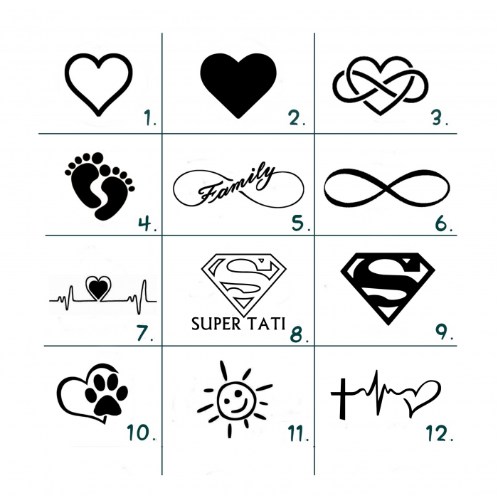 Brățară „Te Iubim Tati” pentru Tată de Băieți – Personalizată, Din Piele [3]