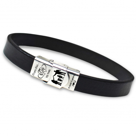 Bratara Barbati - cadou Aniversare casatorie - siluete [1]