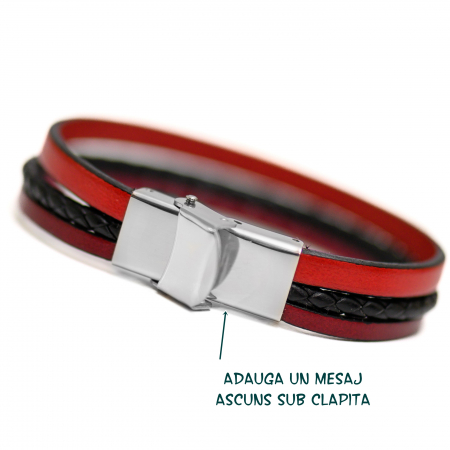 bratara din piele personalizabila colorata pentru femei [3]