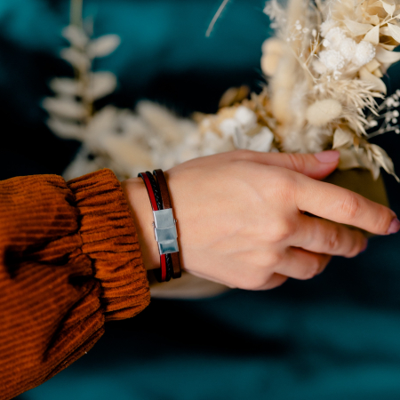 bratara din piele personalizabila colorata pentru femei [1]