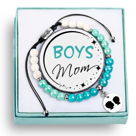 bratara-pentru-mama-de-doi-baieti-boys-mom-personalizata-cu-nume-din-margele-de-portelan-turcoaz [4]