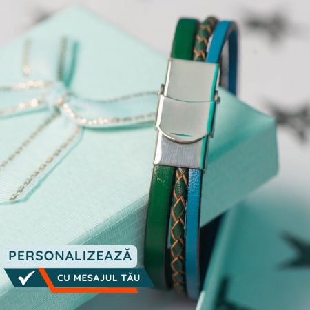 bratara din piele personalizabila colorata pentru copii [1]