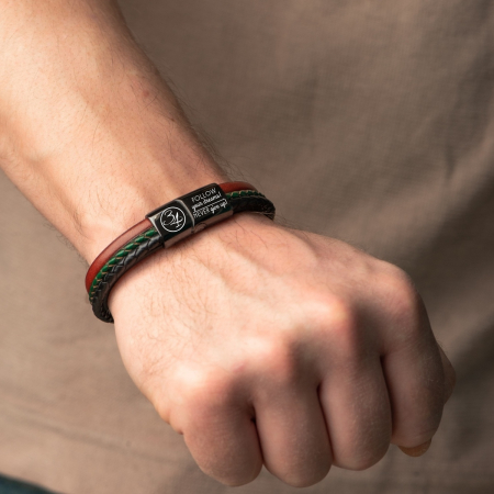 Bratara-Personalizata-pentru-Barbati-Slide-Force-casual-Cadou-Aniversare [1]