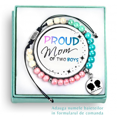 bratara-pentru-mama-doi-baieti-portelan-turcoaz-roz [2]