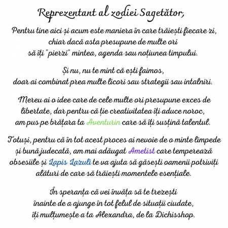 Bratara semipretioasa - Sagetator [3]