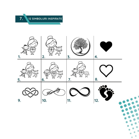 Bratara personalizata din piele - Cadou pentru Bunici [3]