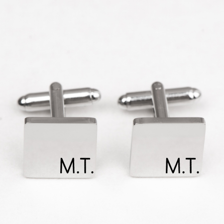 Butoni - Butoni-camasa-personalizati-cu-initiale-patrati-inox