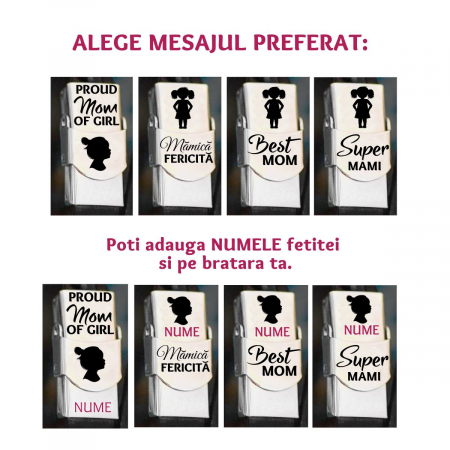 Set de Bratari Mama Fiica din piele [2]