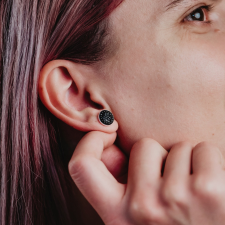 Sophisticated - Set Cadou Brățară din Porțelan și Cercei din Argint - Damă [2]